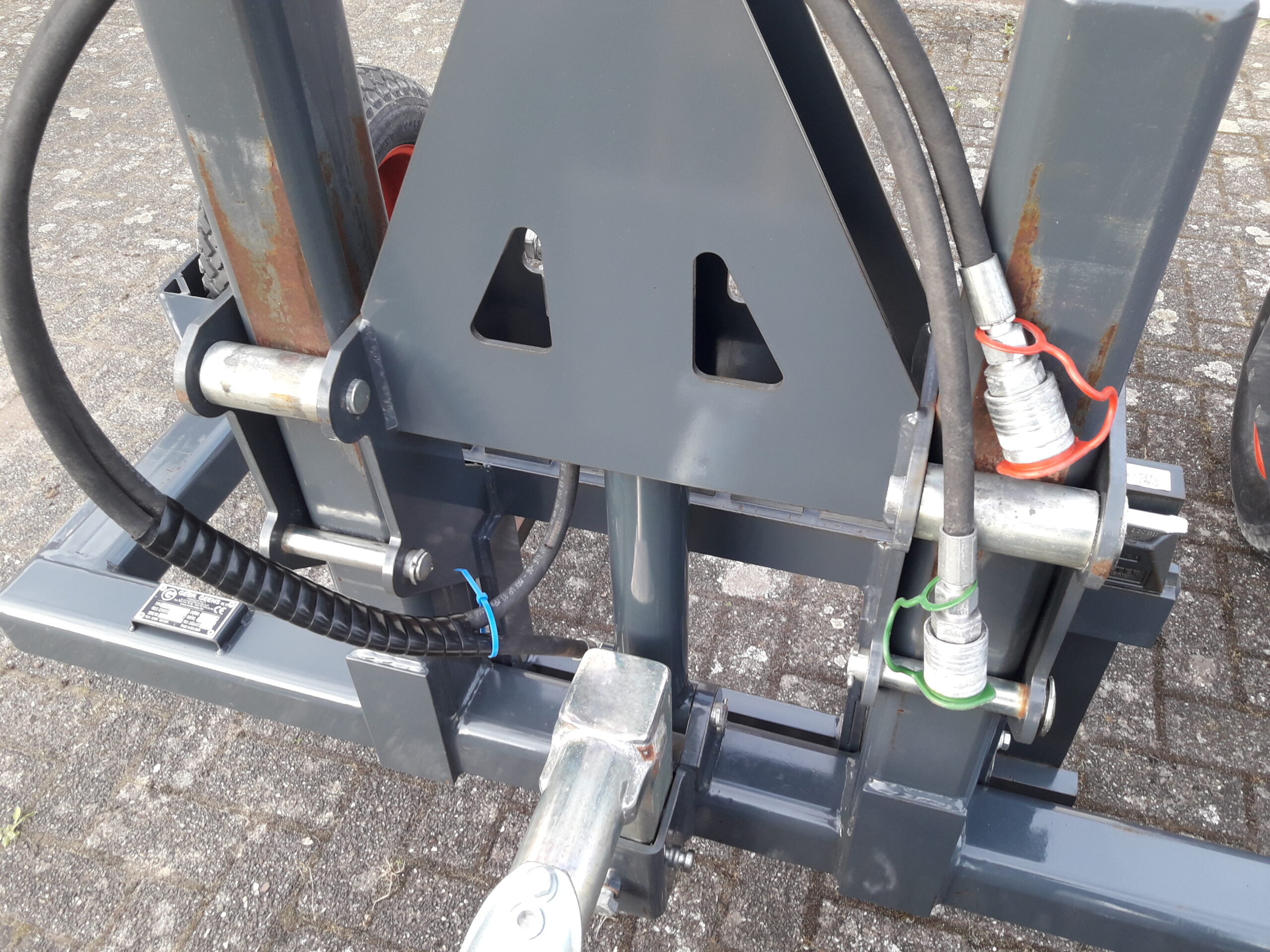 Knikmops Geens pallettransportwagen pallet transport kar wagen te koop kopen verkoop gebruikt