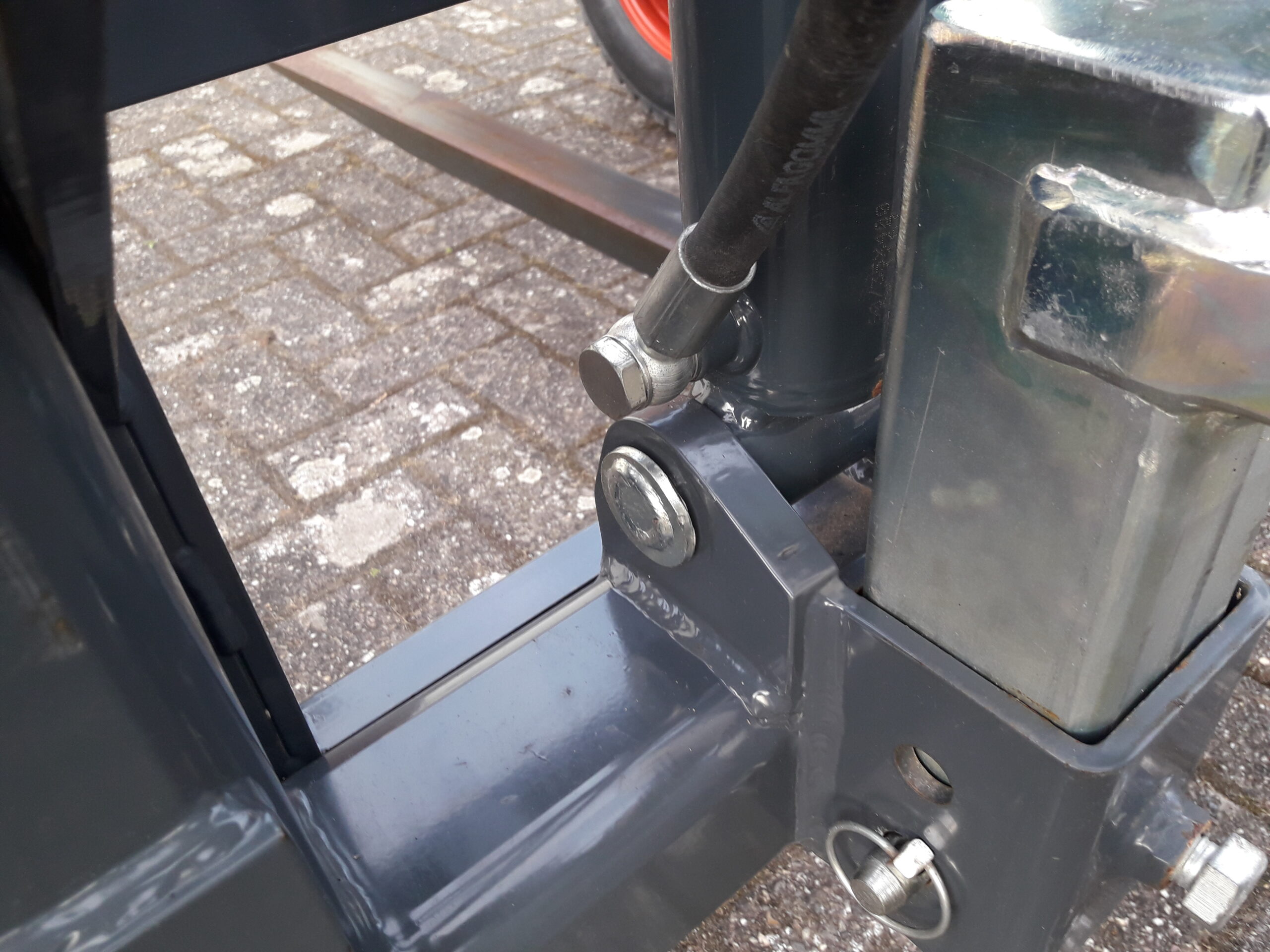 Knikmops Geens pallettransportwagen pallet transport kar wagen te koop kopen verkoop gebruikt