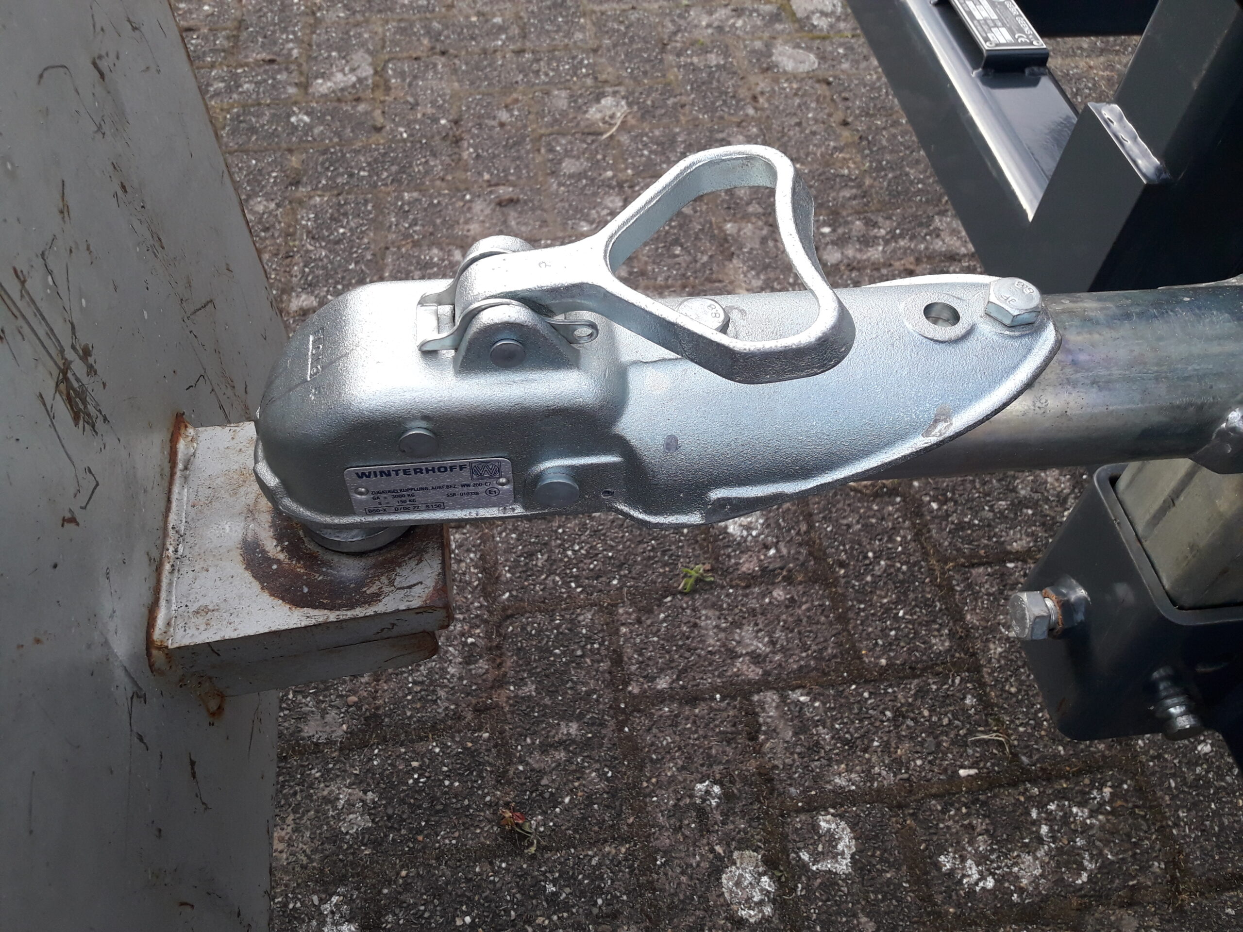 Knikmops Geens pallettransportwagen pallet transport kar wagen te koop kopen verkoop gebruikt